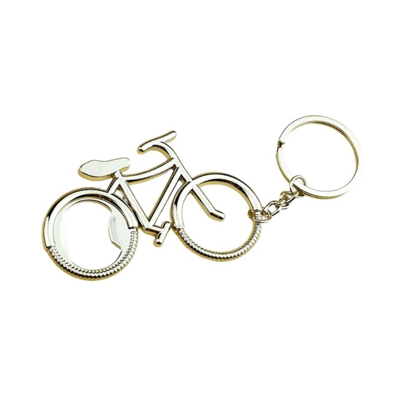 

Creative Bike Keychain Bottle Opener Alloy Gift Bag Backpack Hanging Decoration For Men Cycling Enthusiasts 1
