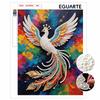 5D Pearl Kit Majestic Phoenix Pattern DIY Rhinestone Art Relaxing Handmade Ornament Home Wall Desktop Decoration for Beginners