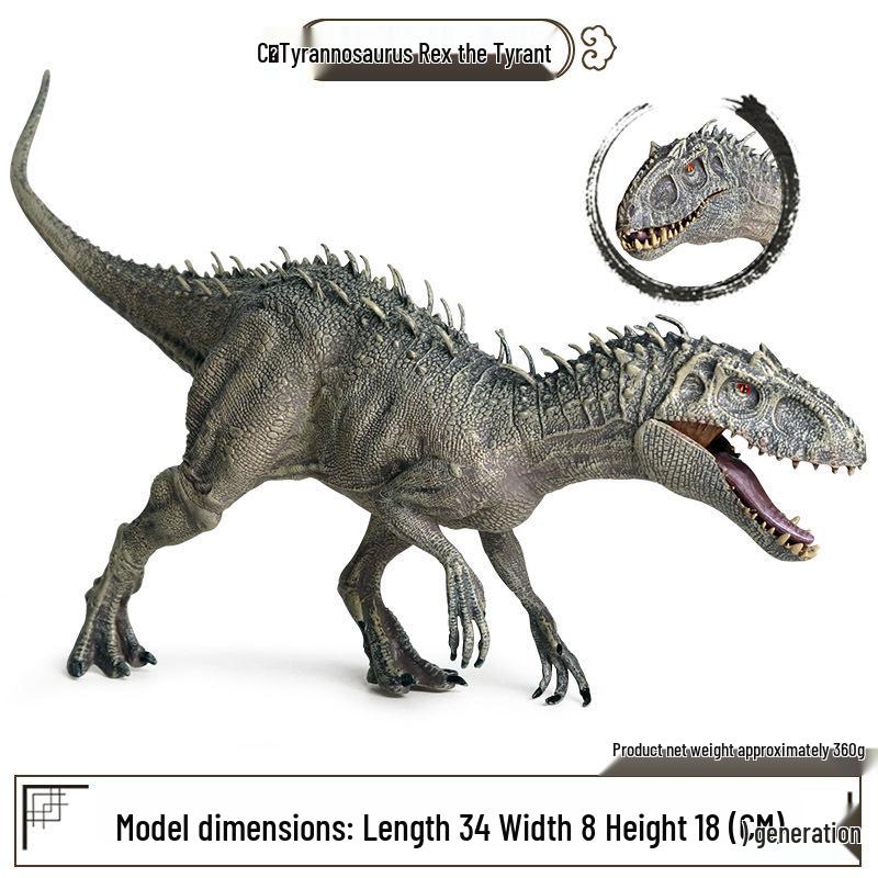 Realistic Jurassic Dinosaur Models - Triceratops, T. Rex, Mosasaurus, Pachycephalosaurus Toys