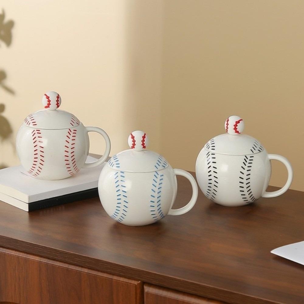 Creative Baseball Cup 420ml Ceramic Mug Water Cup Tea Cup  Gift for Baseball Lover