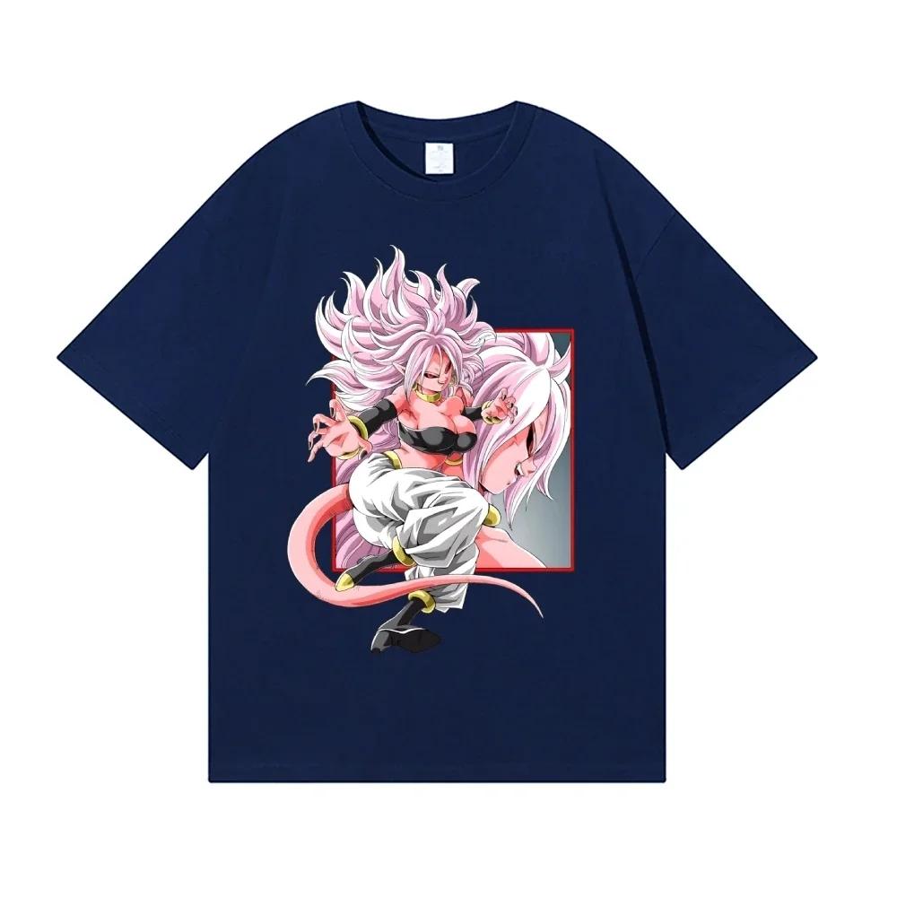 Dragon Ball Android 21 Japanese Style Classic Tee Highquality Streetwear Unisexs Clothing Unisex Clothing T Shirt