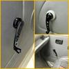2Pcs Billet Black Aluminum Manual Car SUV Window Door Winder Glass Handle Crank