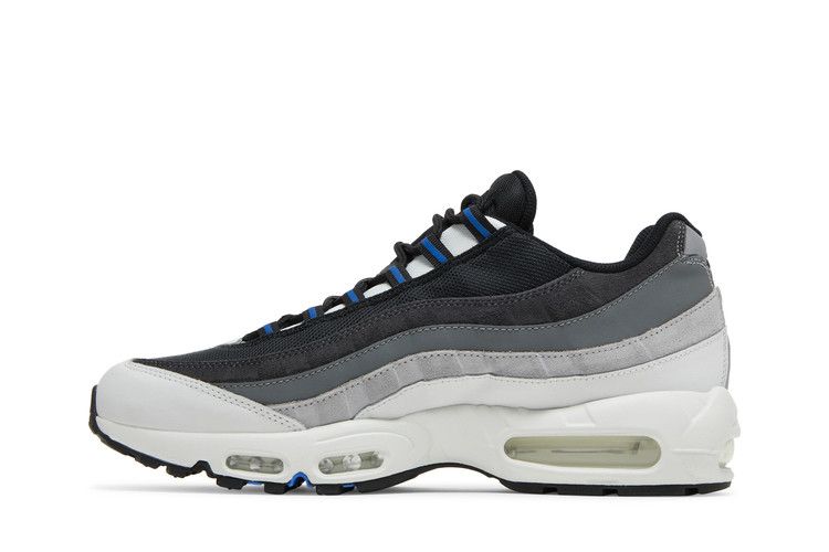 Herren Sneaker Nike Air Max 95 Mittelblau Schwarz/Anthrazit/Kühlgrau/Mittelblau/Gipfelweiß
