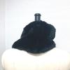 Chanel Big Coco CC CC Mark Accessories Tippets Scarf Fur Black/White