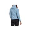 Adidas Solid Color Pocket Detail Hooded Jacket Women Jacket Sky-Blue GQ4255