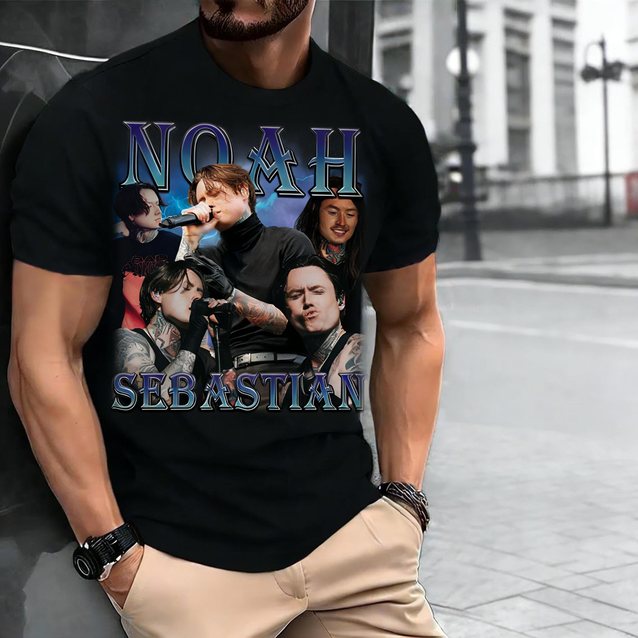 26 Мужская Женская Ограниченная Noah Sebastian Винтажная Футболка Bad Omens Рубашка Bad Omens Любовный Убийца Хип-Хоп Уличная Мужская Одежда 4XL