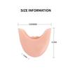 1/2Pairs Toe Protection Forefoot Pads Silicone Insoles Comfortable Shoe Pads Pain Relief Silicone Non-slip Shoe Insole for Women