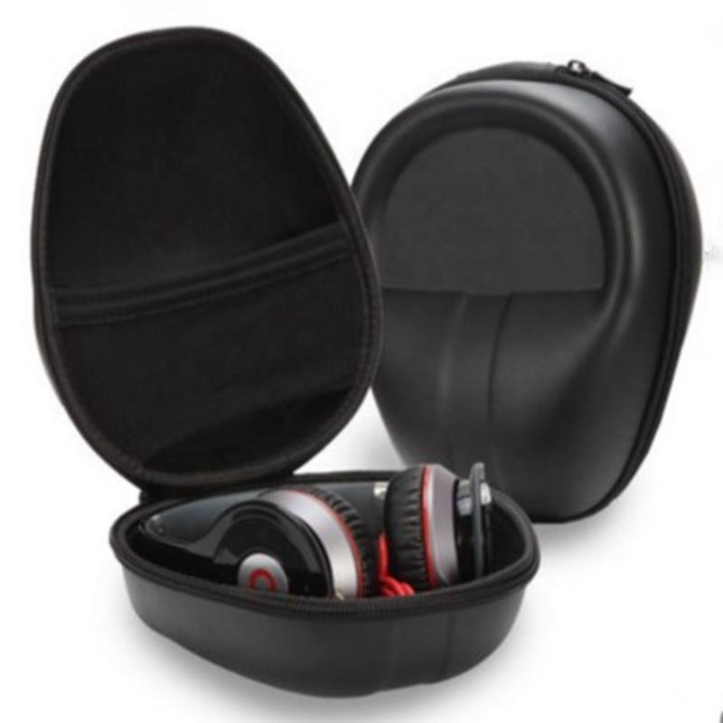 EVA Headphone Zipper Bag Shockproof Headphone Case Hard Shell EVA Carrying Storage Case EVA