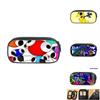 Colorful Rainbow Friends 2 Pencil Case Spacious Storage For School Supplies