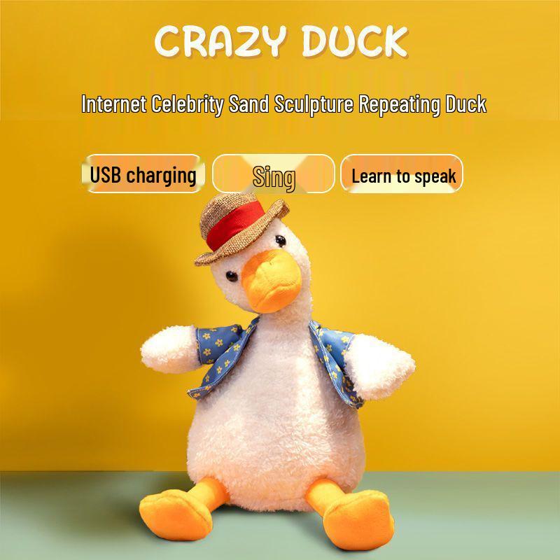 Talking Duck Toy: Interactive Birthday Gift for Girls