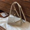 Vintage 2025 New Shoulder Bag Temperament Versatile Casual Simple Commuting Soft Leather Organ Bag Women's Messenger Bag