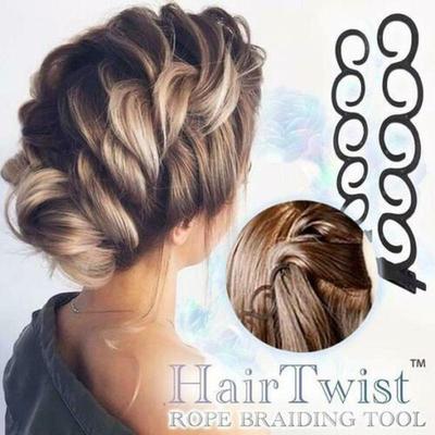 Haarstyling Tools Weave Vlecht Haar Braider Tool Haar Styling Twist Bun Maker Haarroller Accessoires Schoonheidstools