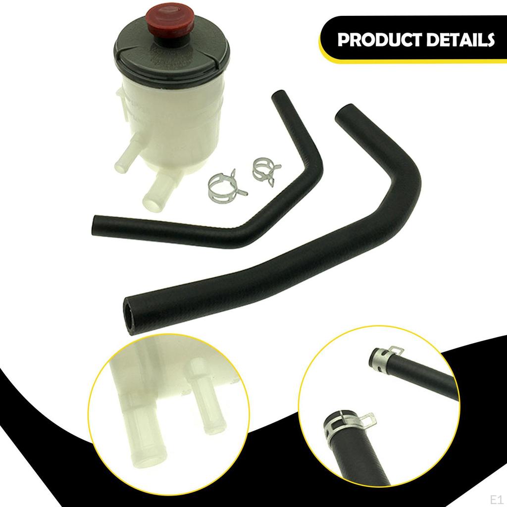 Servolenkungspumpe Ausgleichsbehälter mit Schläuchen Ersatzteile Hochleistung Premium Tragbar Einfach zu