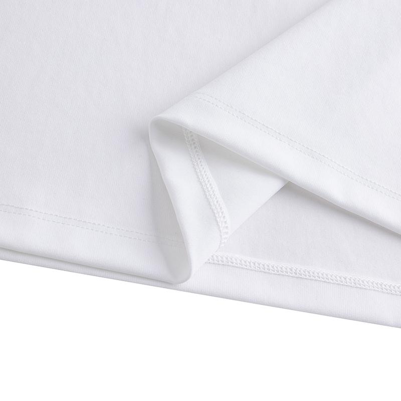 ANTA T Shirts Men's White Crew Neck Thin Straight Fit 152627122-4