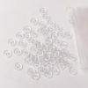500 PCS 10mm Resin Buttons Clear 10mm Round Transparent DIY Craft Projects Shirt Buttons  Sewing