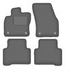 Veloursgraphit-Autofußmatten für: Volkswagen Touran II Minivan (2016-)