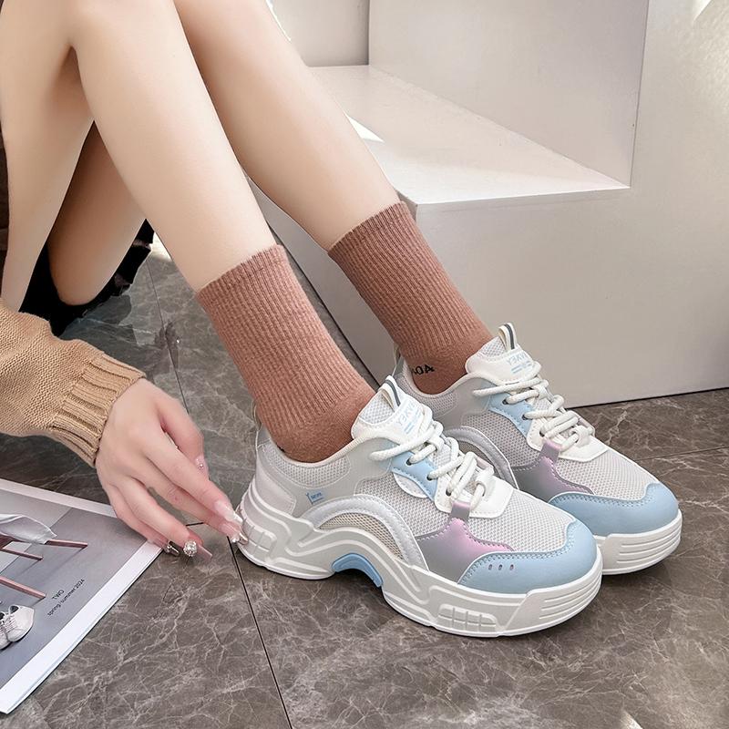 Low Top Board Schuhe Weiß Damen Sneakers Outdoor Frau Walking Schuhe Weibliche Plateau Vulkanisierte Schuhe Lässige Damen Trainer