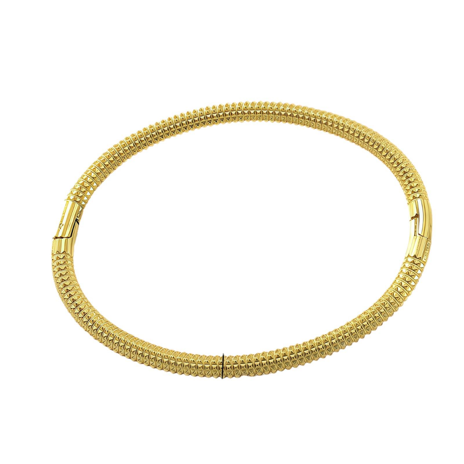 

Trendy Multi-layer Ribbed Titanium Steel Open Bangle for Women Model 1