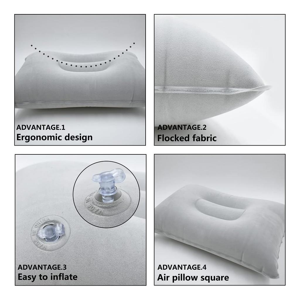 Cluoling Camping Pillow Travel Pillow Outdoor Pillow Air Pillow Travel