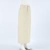 Autumn and Winter Elegant Solid Color Fashion Women's Skirt Slim Fit High Waist All-match Pocket Slit Skirt for Women