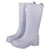 Versatile Medium Tube Rain Boots Women's Waterproof and Non-slip Water Boots Wear-resistant Outer Wear Rubber Shoes Kitchen Work Sleeve Women's Shoes