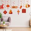 Chinese Year Hanging Decorations Spring Festival Pendant Party Supplies Traditional for