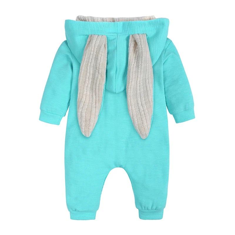 Spring Baby Rompers Cute Cartoon Rabbit Infant Girls Boys Jumpsuit Kids Baby Outfits Clothes Newborns Bodysuit
