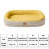 Cooling Dog Bed Summer Pet Sofa Bed Washable Soft Sleeping Mat for Small Medium Large Dogs Cats Breathable Pet Cushion