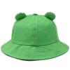New Hat Frog Fisherman Hat Cute Sun Shading Adjustable Breathable Hat Children's Personality Big Eyes Basin Hat Fisherman Hat