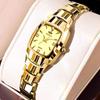 Stylish Korean Women's Waterproof Square Watch - Elegant and Trendy Design
