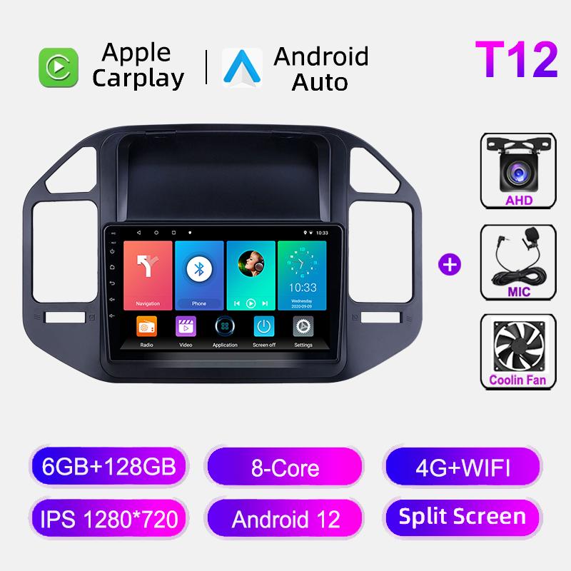 Carplay For Mitsubishi Pajero V73 V77 V68 V75 2008-2011 Car Radio Stereo Multimedia Player Android GPS Navigation WIFI Autoradio