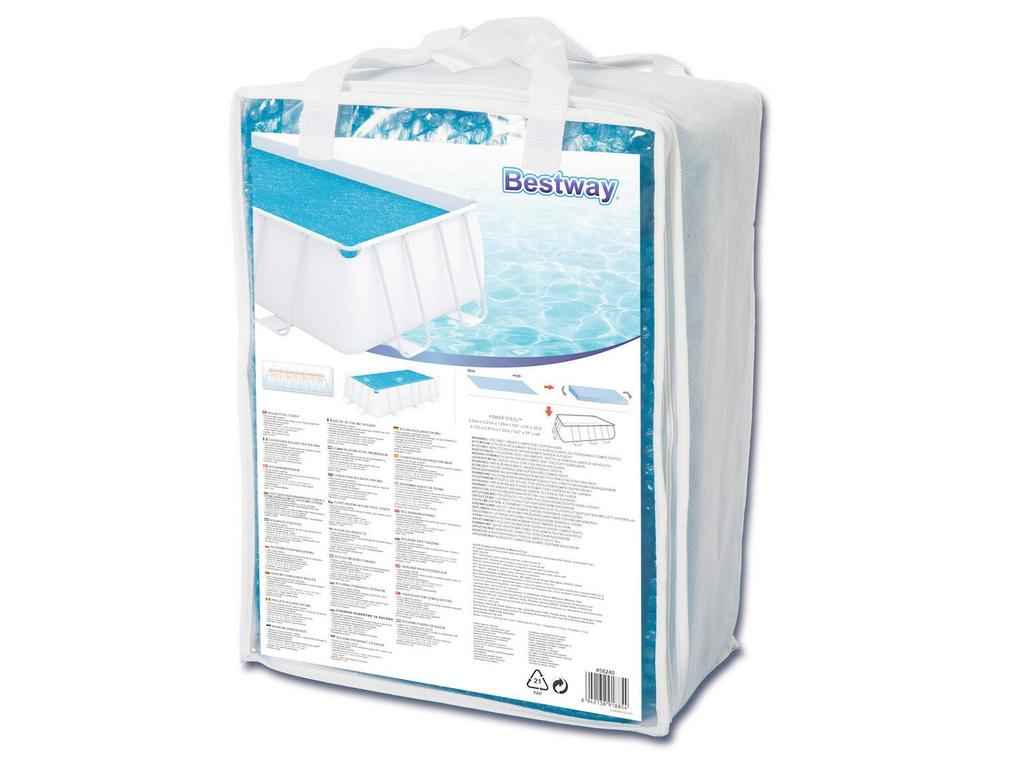 Solar Cover For Pools 404 X 201 Cm Bestway 58240