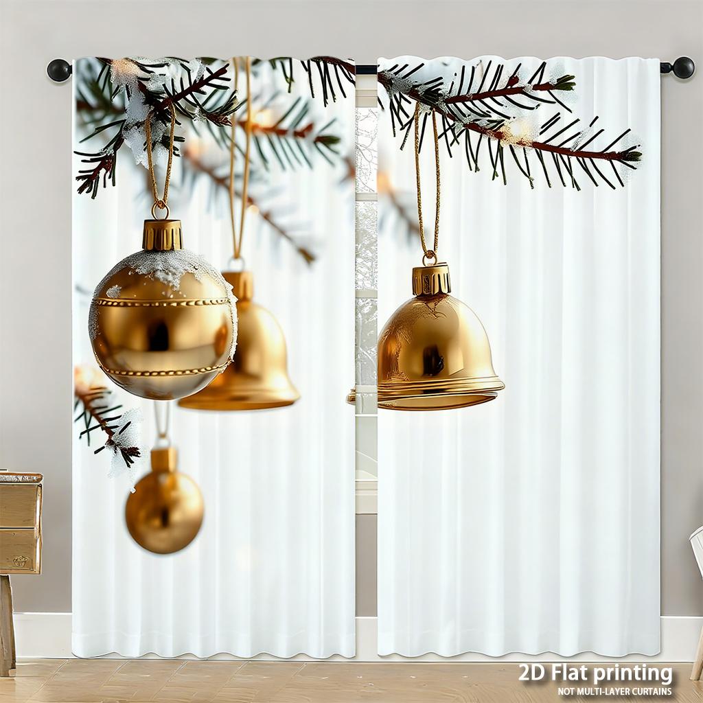 Piece Set High Definition Digital Printed Curtainsautumnsquirrelpumpkinleafcolorfulstylehome Decoration Style Curtain Made Of Polyester