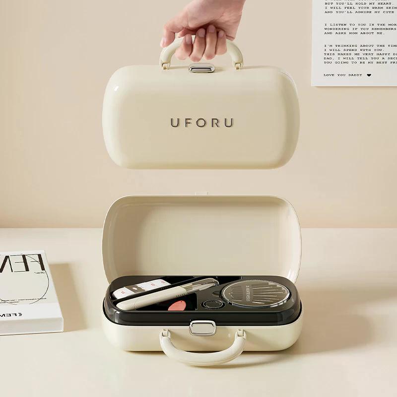 Multi-Functional Dustproof Storage Box Creative Sewing Box Portable Student Manual Sewing Including Needles Threads