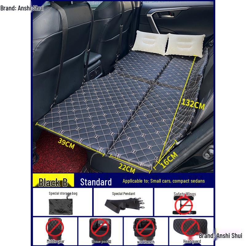 Foldable Car Rear Seat Sleeping Mattress for Travel