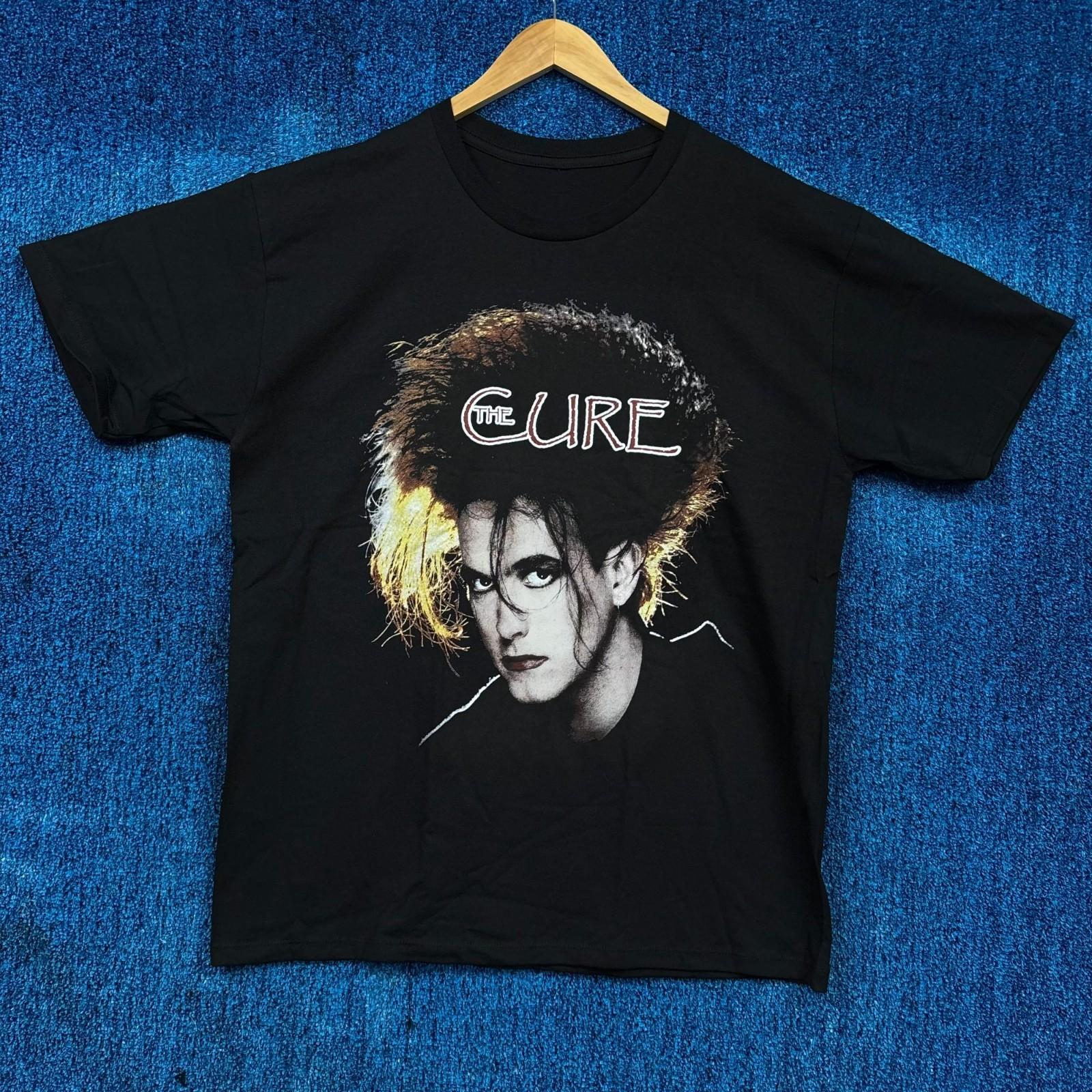 The Cure Robert Smith Goth Rock T-Shirt Size Large S