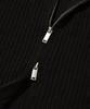 AGOD Refined Two-Way Knit Zip-Up [Black]
