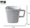 TAMAKI KAKU x x 305 Microwave and Dishwasher Mug, Gray, 8.5 11.5 8.5 cm, ml, Safe, T-933763