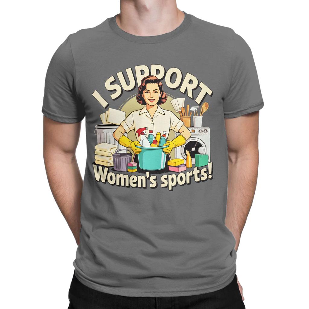 Unisex I Support Unisexs Sports T Shirts Pure Cotton Tops Funny Short Sleeve Crew Neck Tees Birthday Gift TShirts