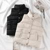 Mote Damevest Vest Gilet Jakke Frakk Yttertøy Solid Hold Varm Topper
