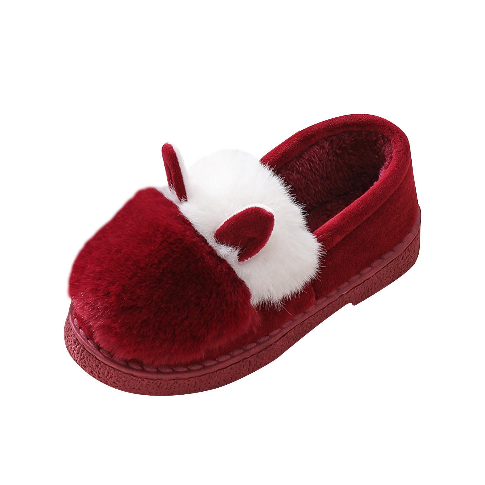 Хлопковые тапочки на каблуке с овечьими ушками и кроличьей шерстью — фото 5