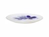 Okura Art Pottery Blue Rose (8211) 23cm Meat Dish, Made In Japan, 30H/8211