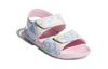 Adidas Altaswim C Synthetic Leather Slip Resistant Abrasion Resistant Children's Sandals Pink Blue Green EF0376