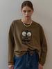 M.GRAF Owl Fabric Artwork T-Shirt