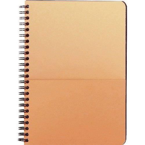 Rhodia Rhodiactive Carnet d'adresse A5 à spirale 160 pages avec pochette carton Orange