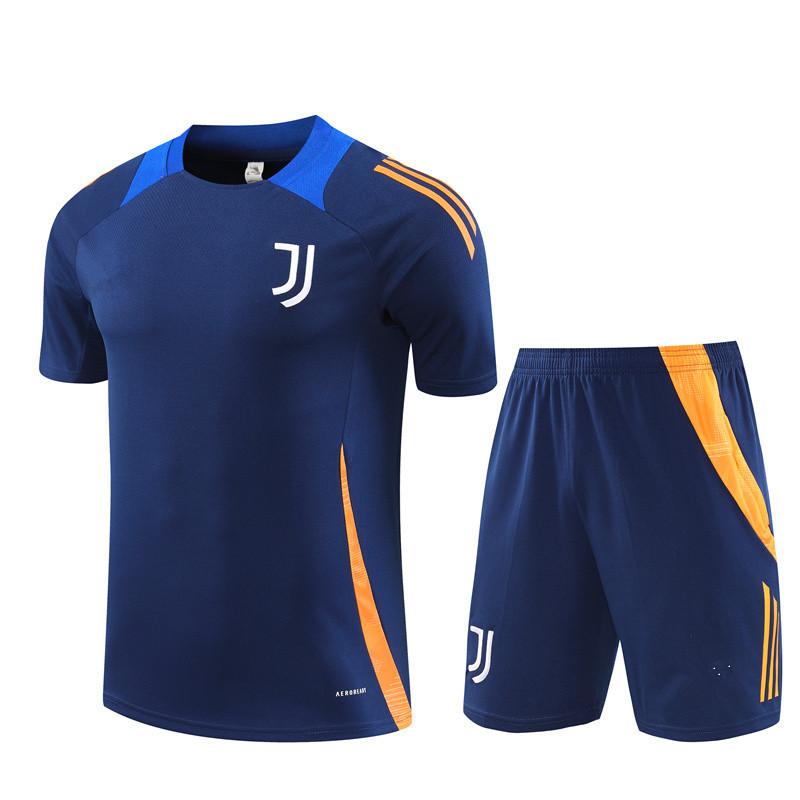 

Juventus Semi-Zipper Long-Sleeved Short-Sleeved Training Clothes Sports T-Shirt Pre-Game Warm-Up Vest Football Jersey S