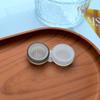 10Pcs Mini Portable Contact Lens Case Eyes Contacts Care Container Box Contact Lenses Storage Box Clear Colored Contact Lens Box