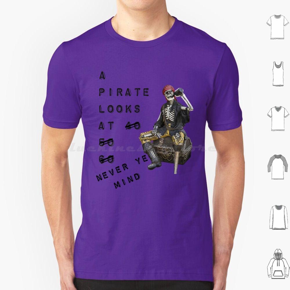 A Pirate Looks At 60 T Shirt 6xl Cotton Cool Tee Jimmy Buffett Beach Parrothead Margaritaville Buffett Parrot Surfing Pirate