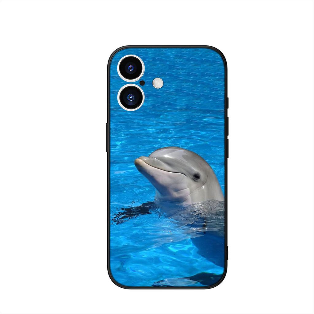 Phone Cover for Xiaomi Poco X7 X6 X5 F7 F6 F8 Ultra F5 M6 M7 M8 Pro C85 C75 C65 C71 C61 Case Dolphin Animal Casing