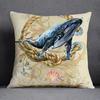 Sea World Collection Home Office Decorative Pillowcase Square Pillowcase